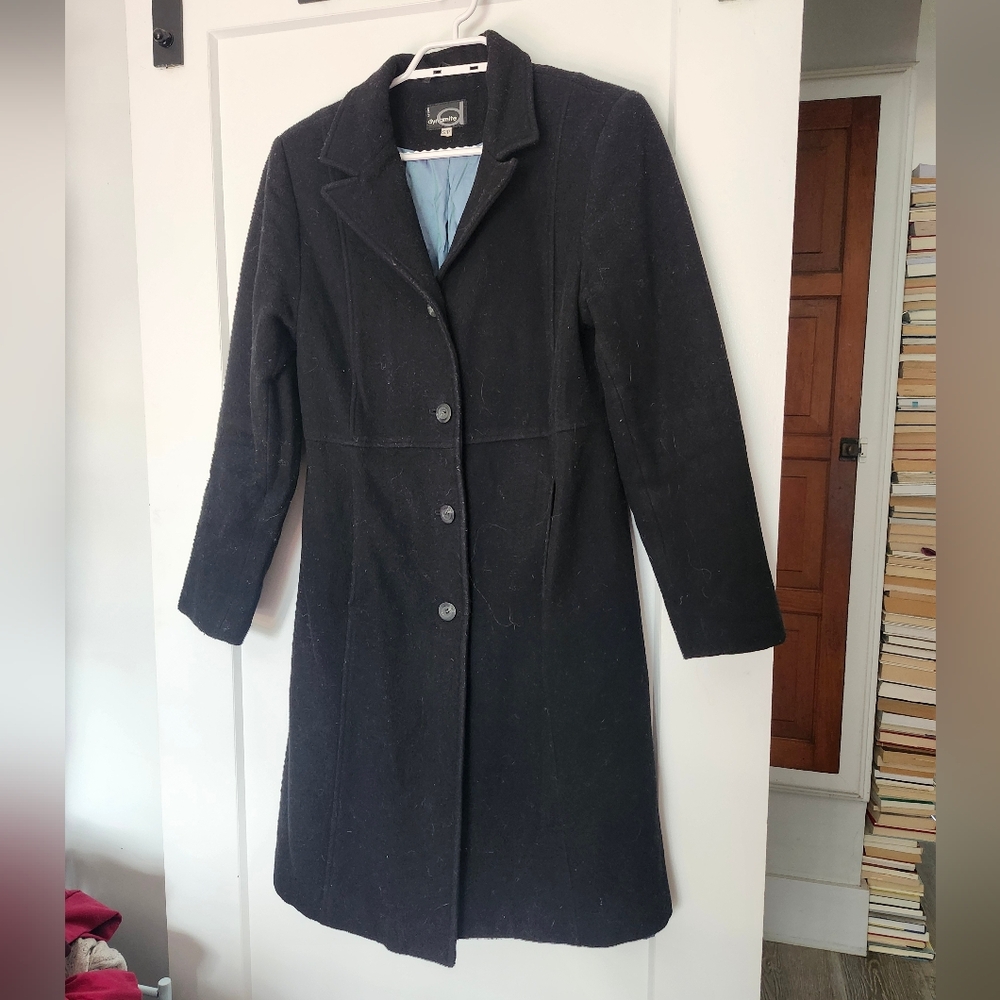 Classic Black Pea Coat